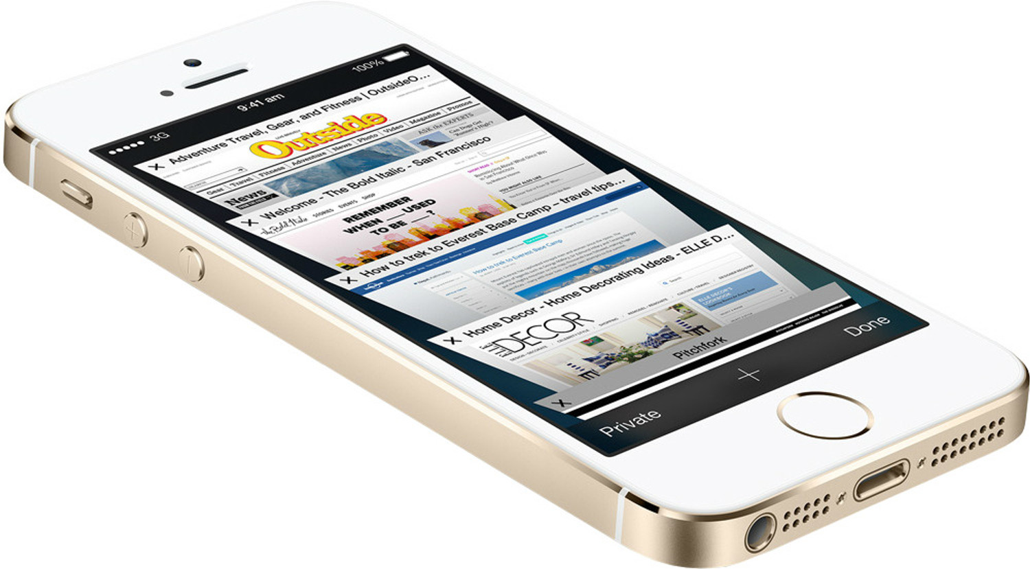 Image of Apple iPhone 5s (Gold, 32 GB)