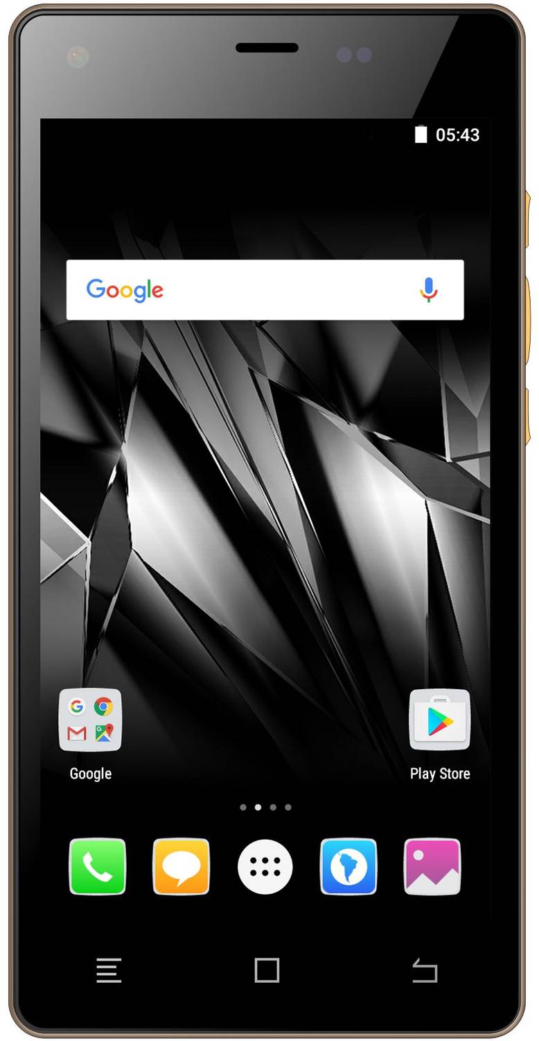 Micromax Canvas 5 Lite-Special Edition (Maple Wood, 16 GB) (3 GB