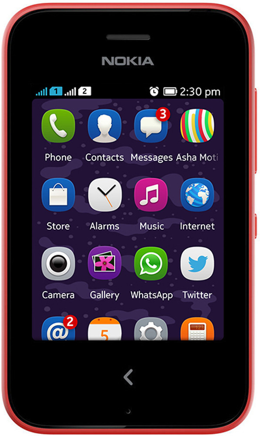 Image of Nokia Asha 230 (Bright Red)