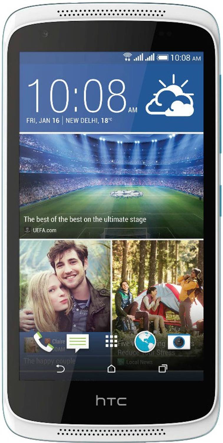 HTC Desire 526G Plus (Glacier Blue, 16 GB) (1 GB RAM)