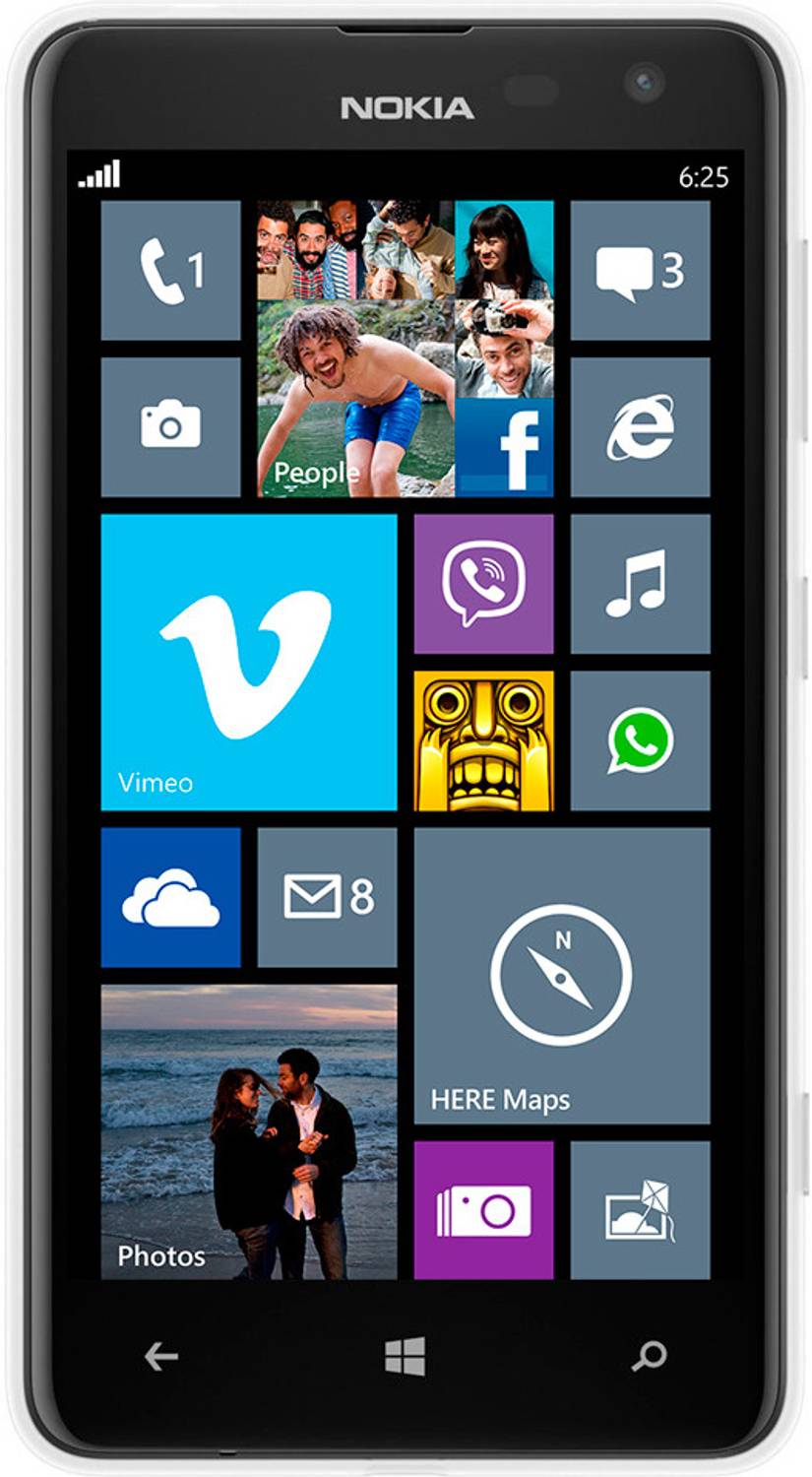 Nokia Lumia 625 (White, 8 GB) (512 MB RAM)