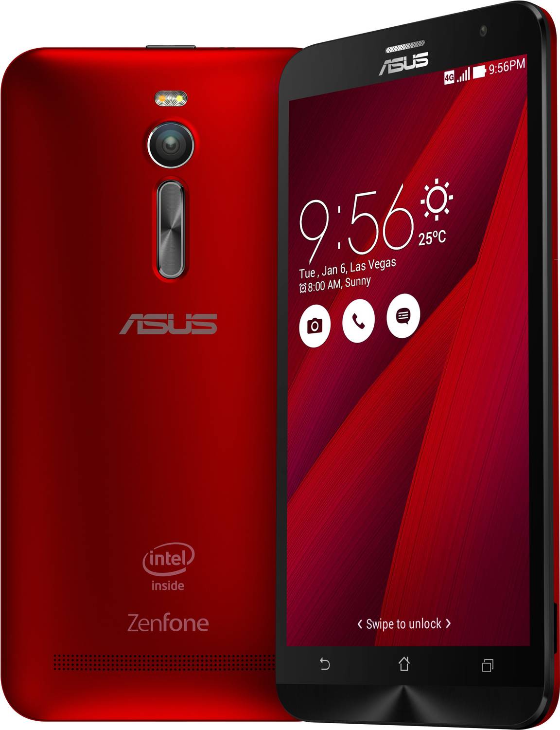 スマートフォン本体 ZenFone 2 (ZE550ML) White 16 GB Softbank ASUS Zenfone 2 ZE550ML (16 GB Storage, 2 GB RAM) Online at Best