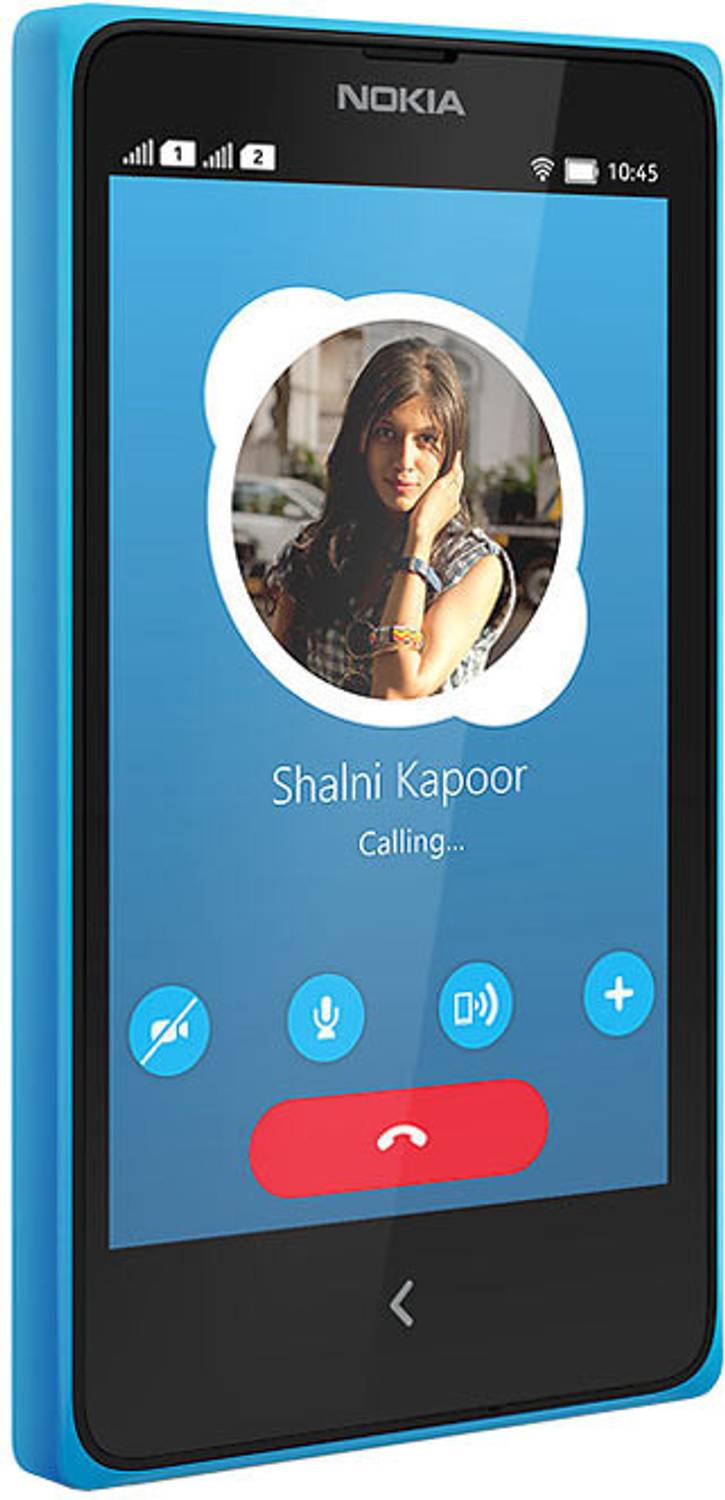 Nokia XPlus (Cyan, 4 GB) (768 MB RAM)