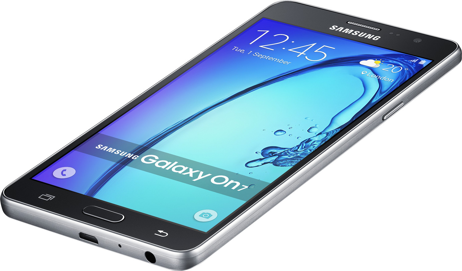 Image of Samsung Galaxy On7 (Black, 8 GB) (1.5 GB RAM)