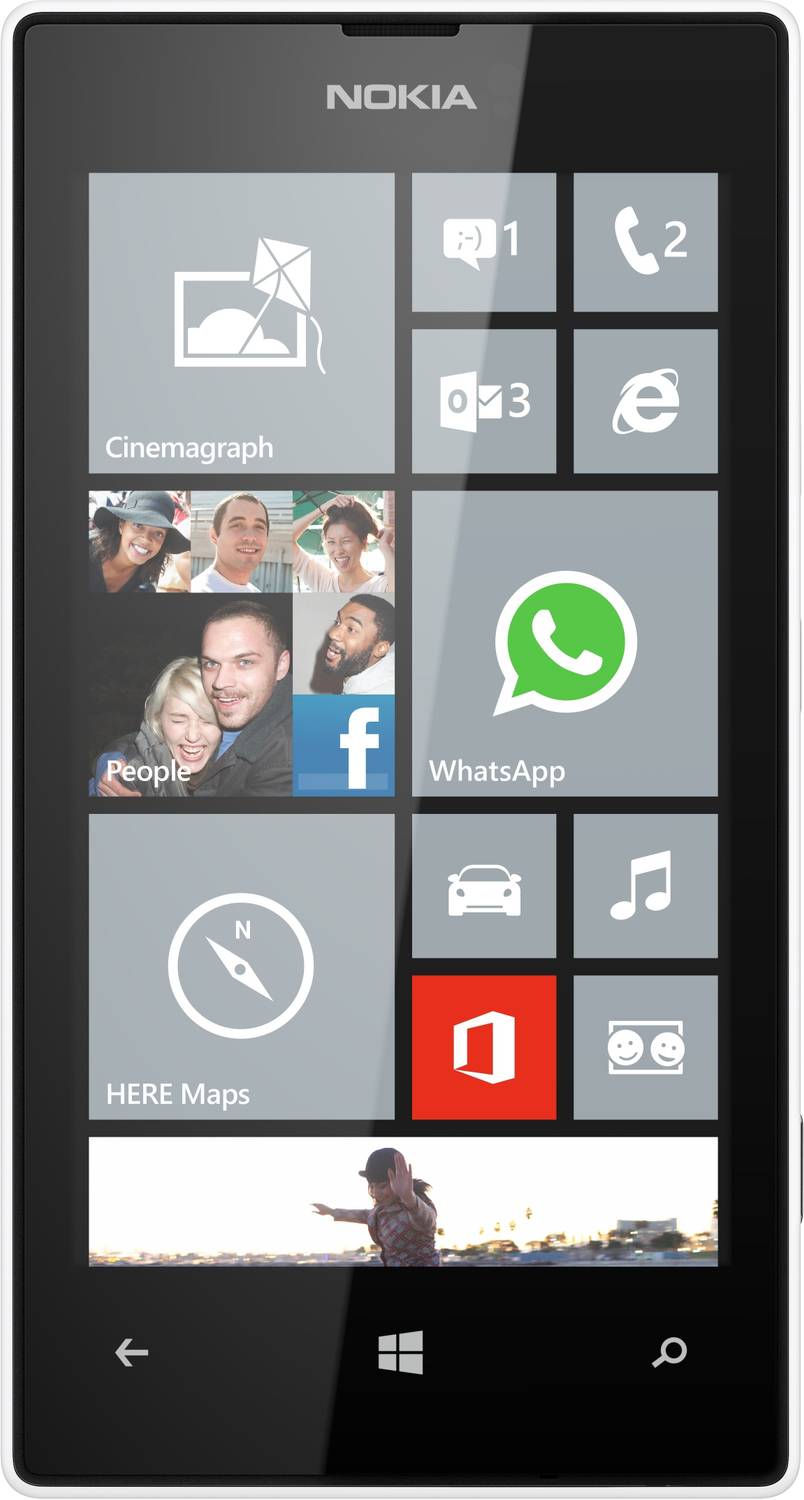 Nokia Lumia 520 (White, 8 GB) (512 MB RAM)