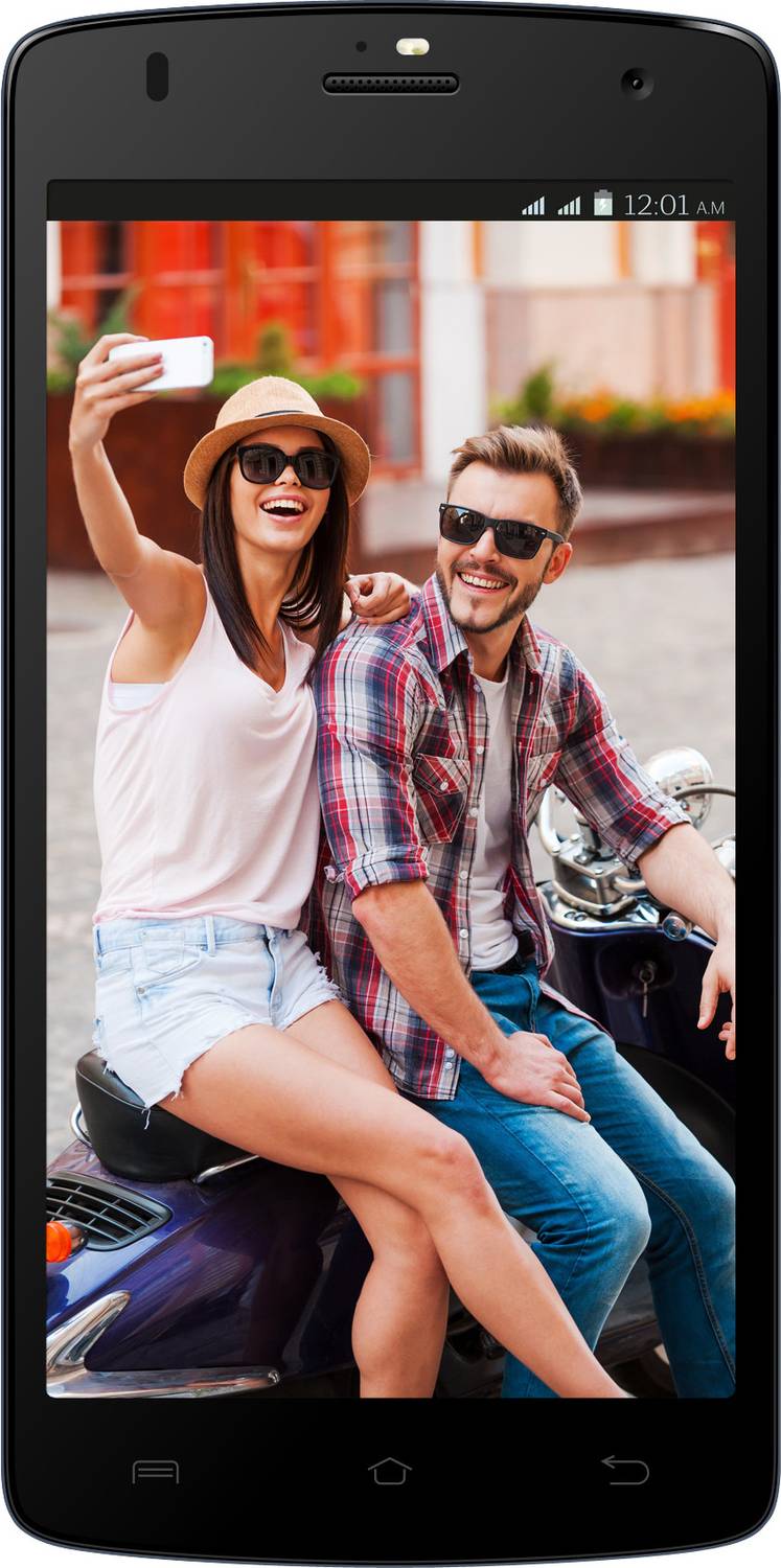 LAVA Iris selfie 50 (Black, 8 GB) (1 GB RAM)