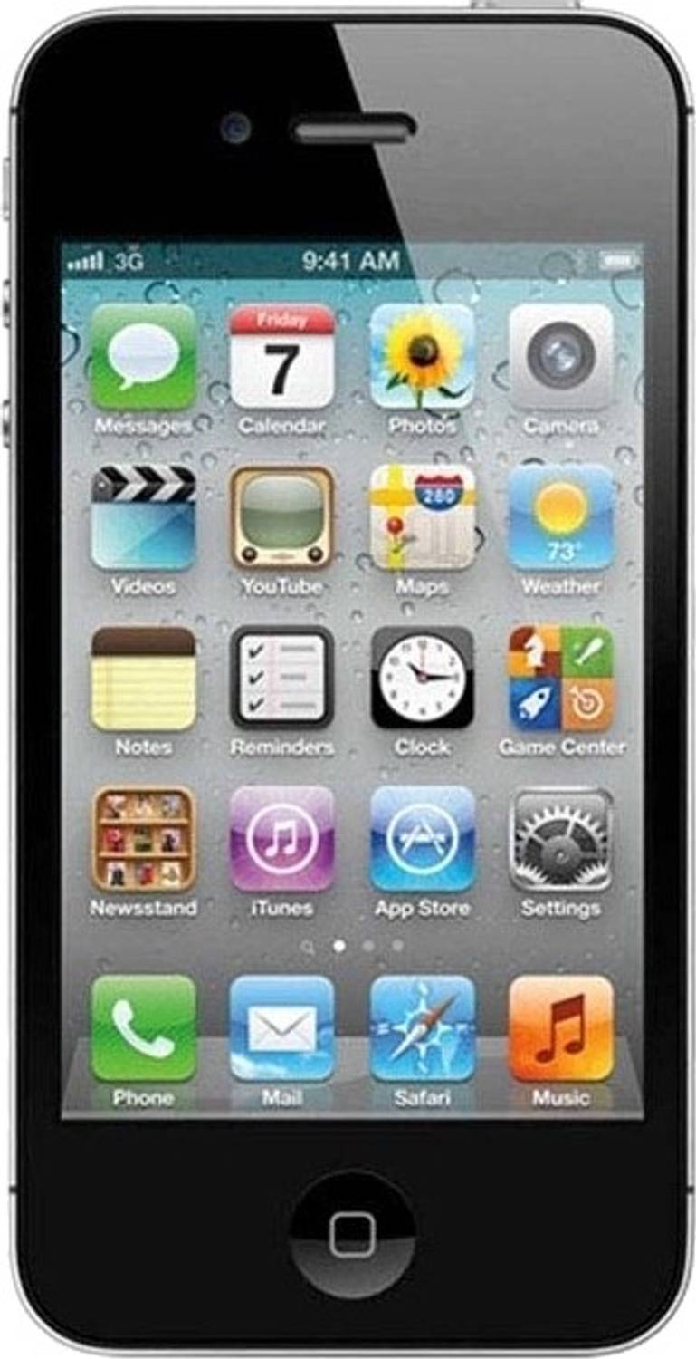 APPLE IPhone 4 (Black, 8 GB)