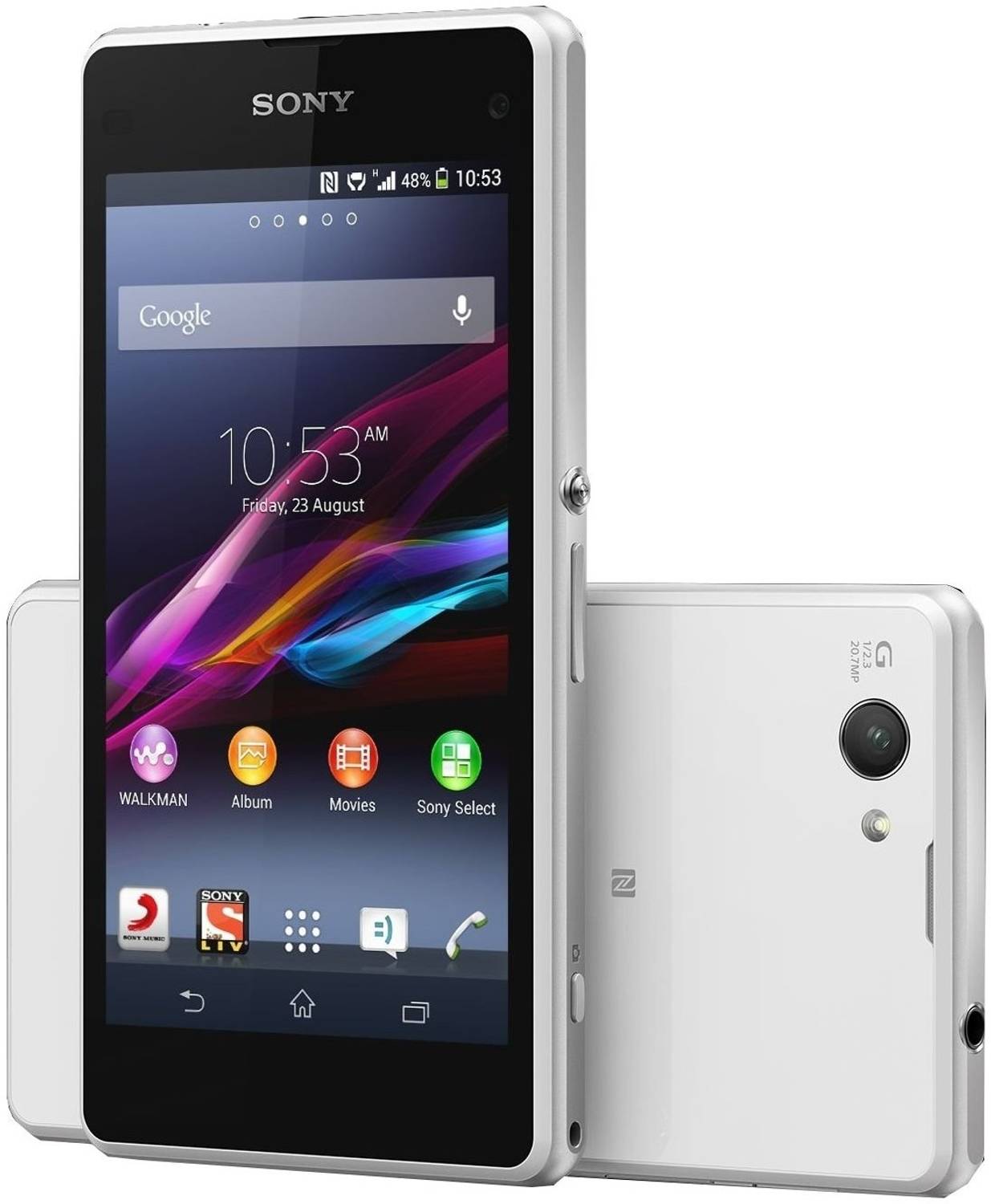 Sony Xperia Z1 Compact (White, 16 GB) (2 GB RAM)