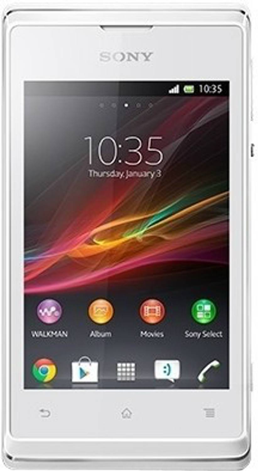 Sony Xperia E (White, 4 GB) (512 MB RAM)