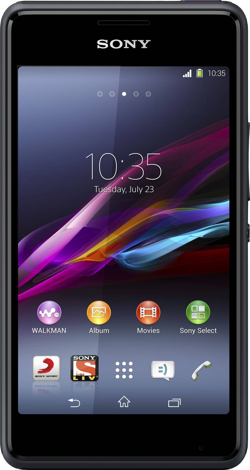 Sony Xperia E1 Dual (Black, 4 GB) (512 MB RAM)
