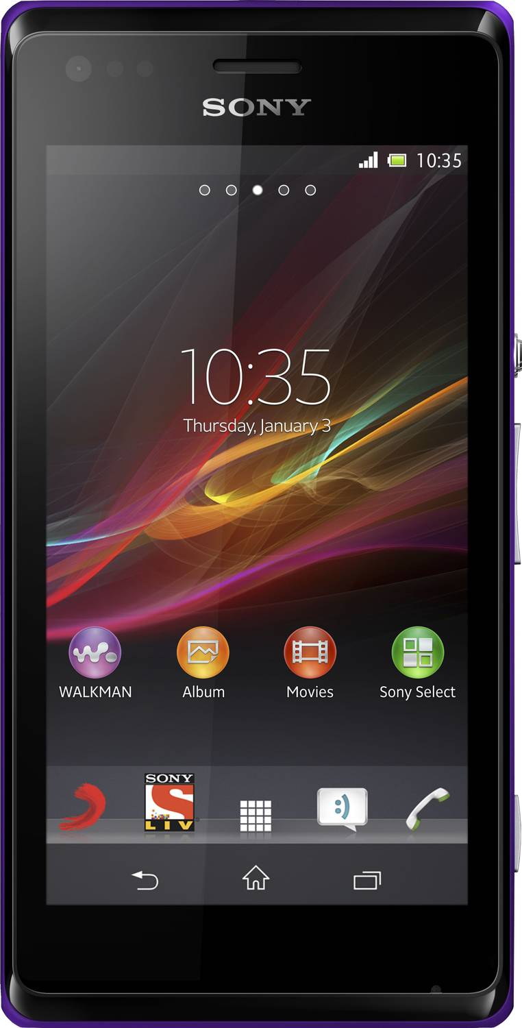 Sony Xperia M Dual (Purple, 4 GB) (1 GB RAM)