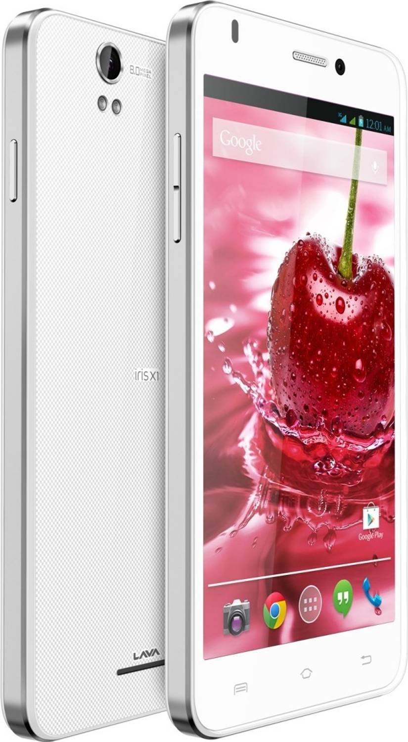 LAVA s X1 Grand (White & Silver, 8 GB) (1 GB RAM)