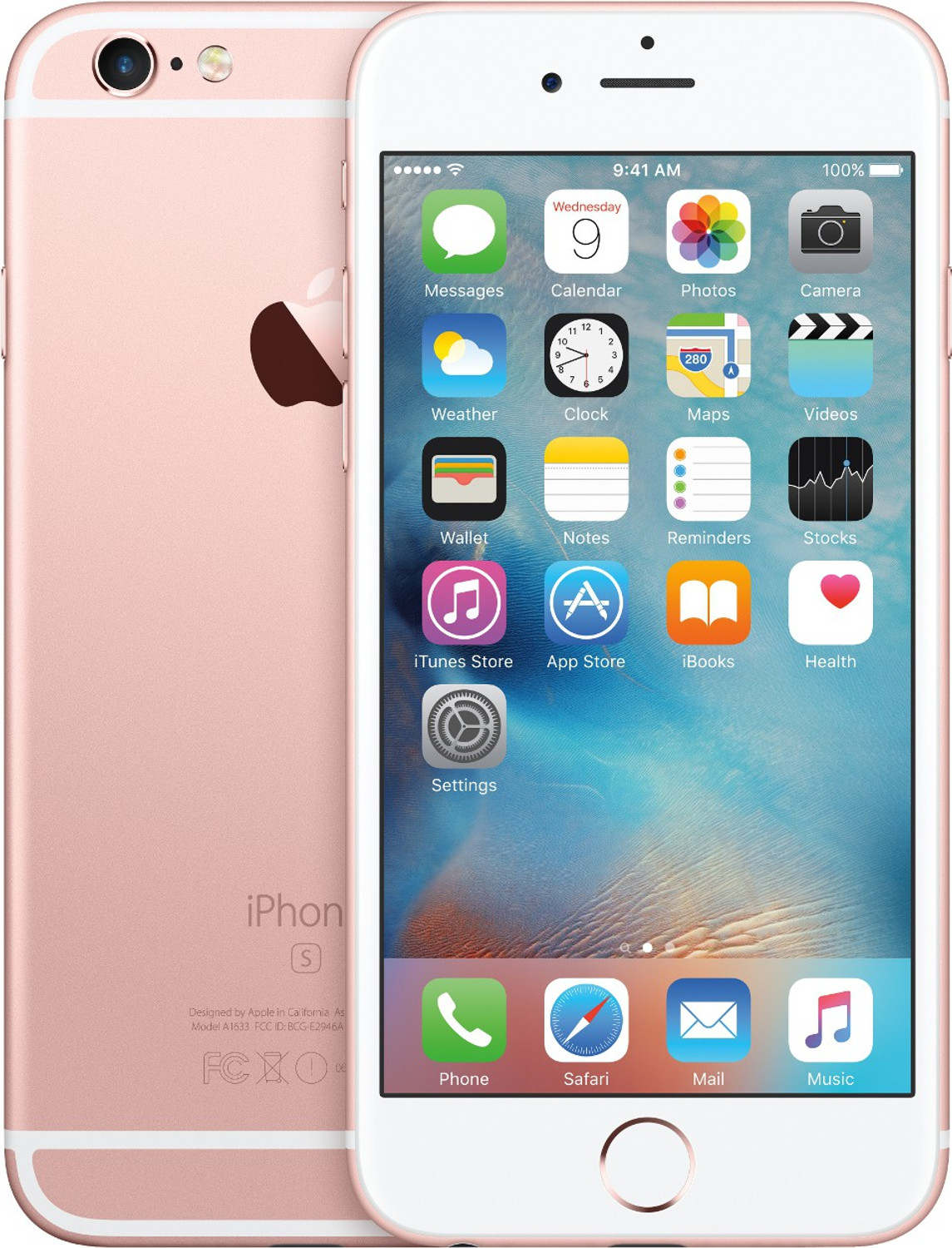 Image of Apple iPhone 6s (Rose Gold, 128 GB)