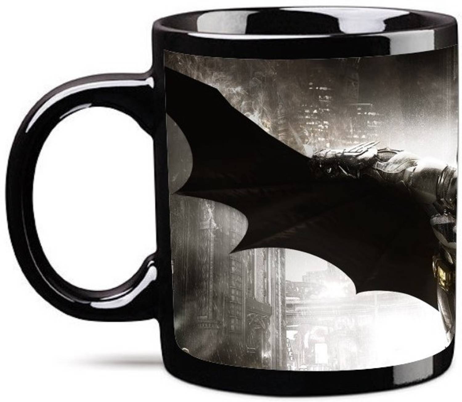 BigIdea Batman Black Ceramic Coffee Mug