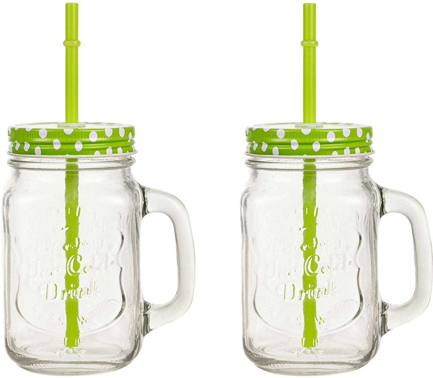 AEVLON MARKEING AEVLON MASON JAR 02 PIECES Glass Mason Jar