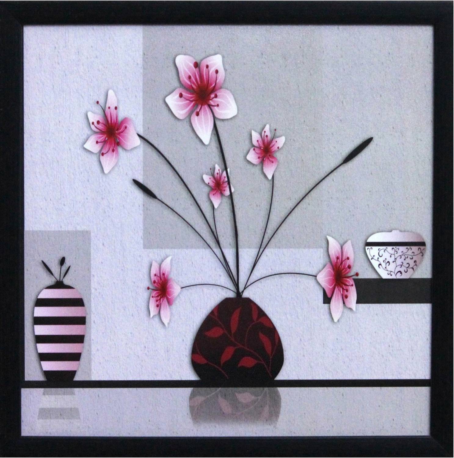 Abstract Pot and Flower Fine Art Print