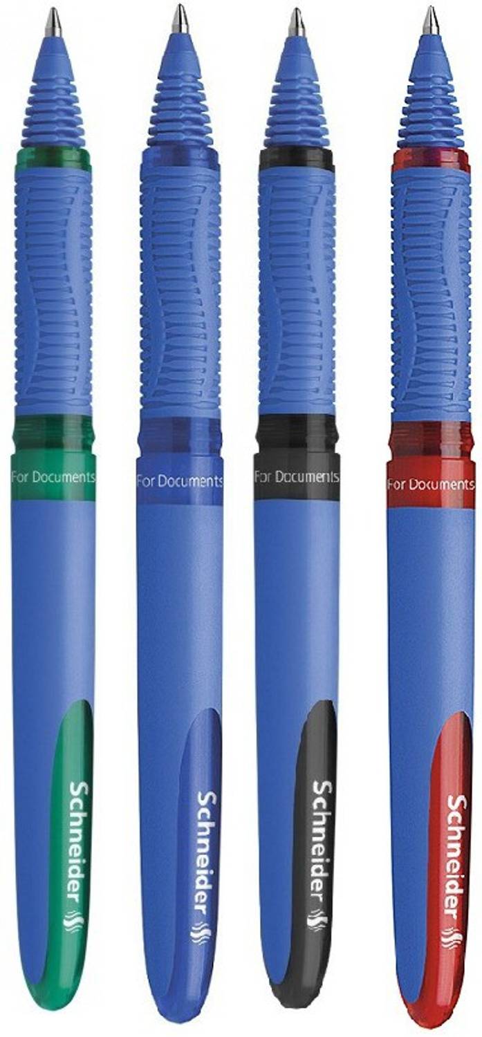 Schneider One Hybrid C Roller Ball Pen Pack of 4 - Image 2