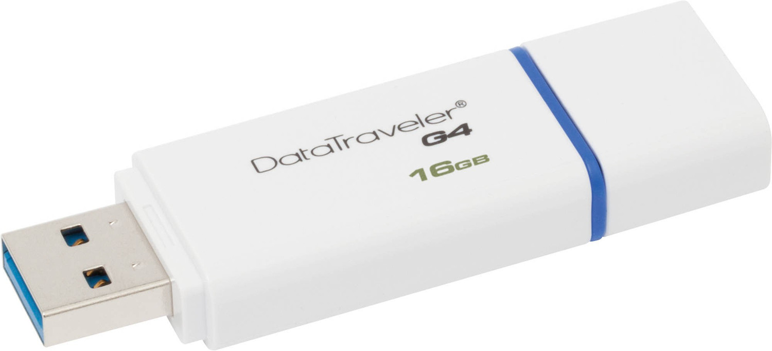 Image of KINGSTON DTIG4 USB 3.0, 16 GB Pen Drive Compatible with Desktop Computer, Tablet, Television USB 3.0 Plastic Case