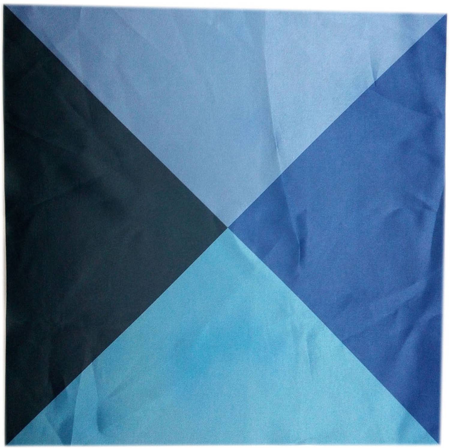 Blacksmithh Checkered Satin Blend Pocket Square