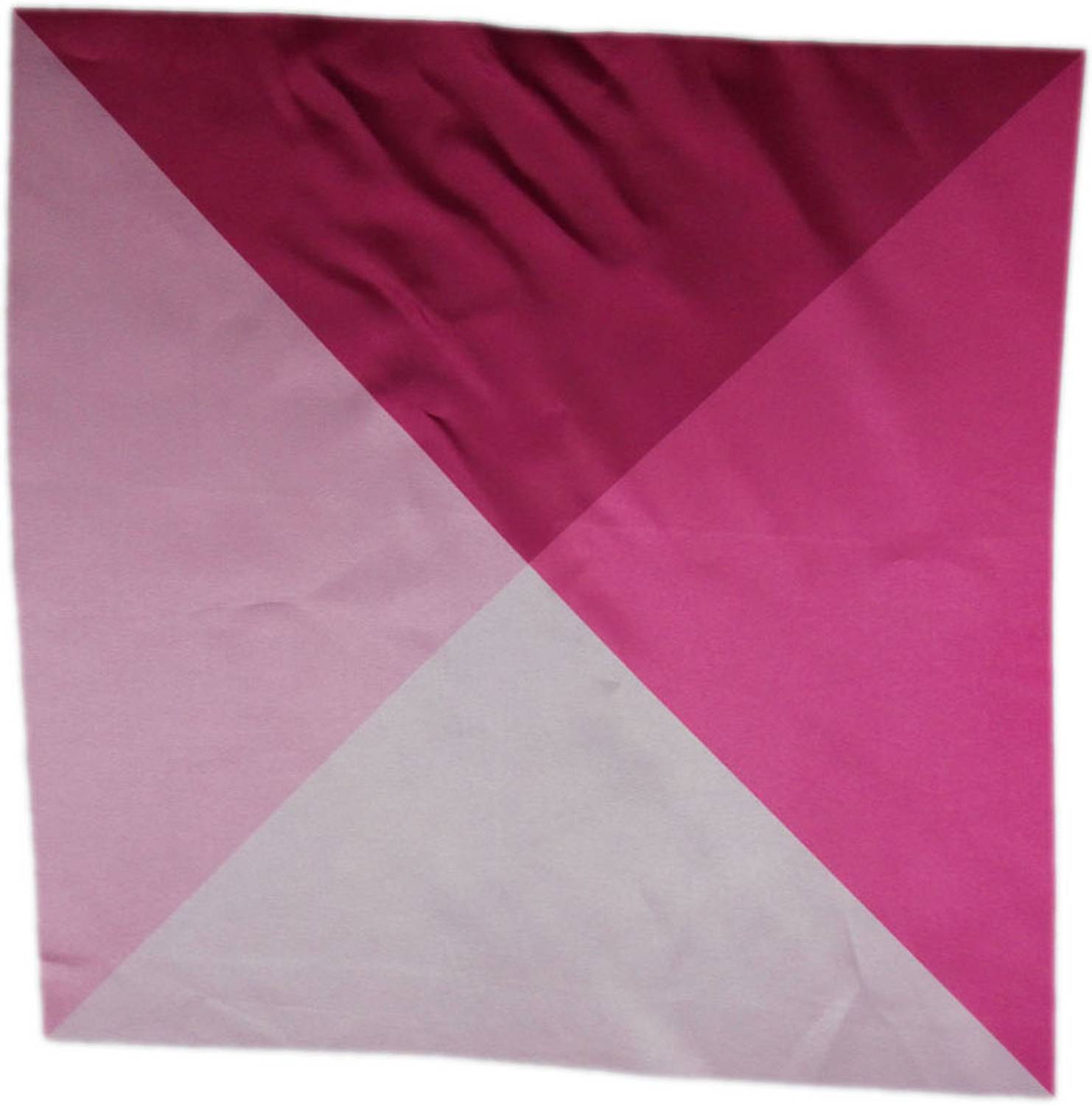 Blacksmithh Checkered Satin Blend Pocket Square
