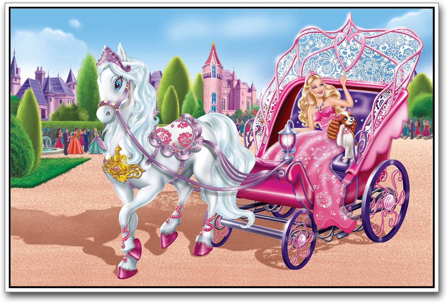 Barbie Paper Print