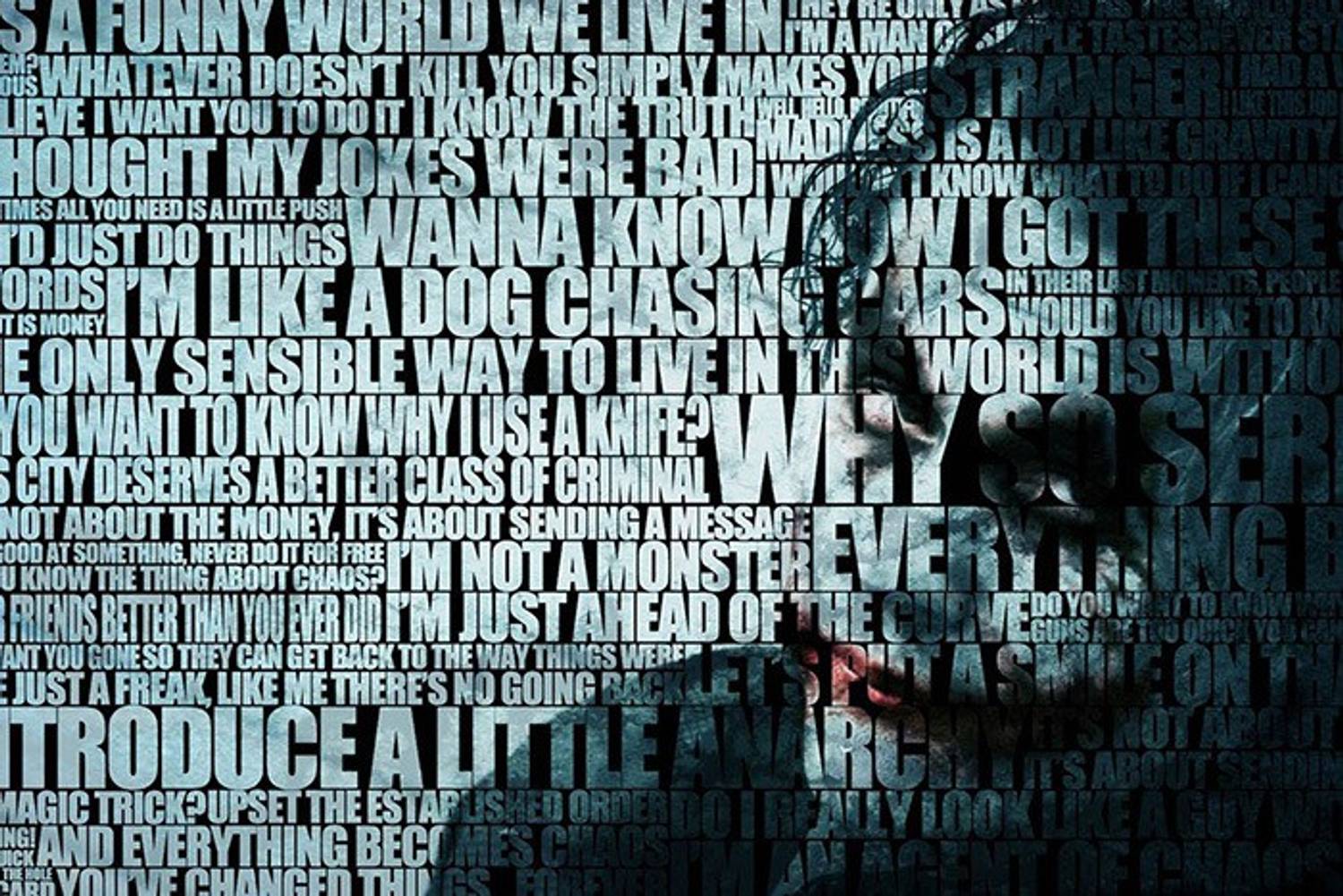 Batman Joker Poster Paper Print