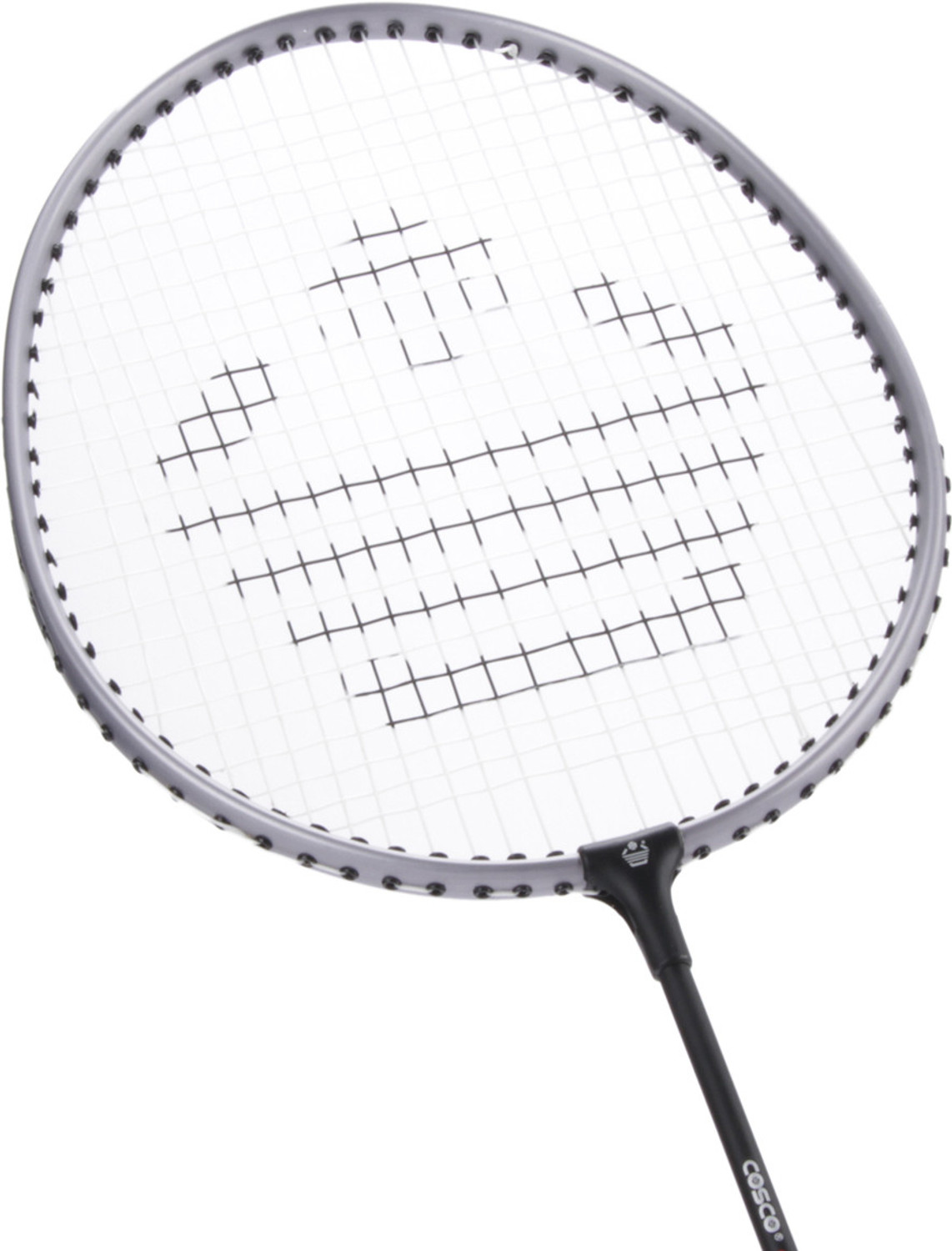 Image of COSCO CB-150E White, Black Strung Badminton Racquet