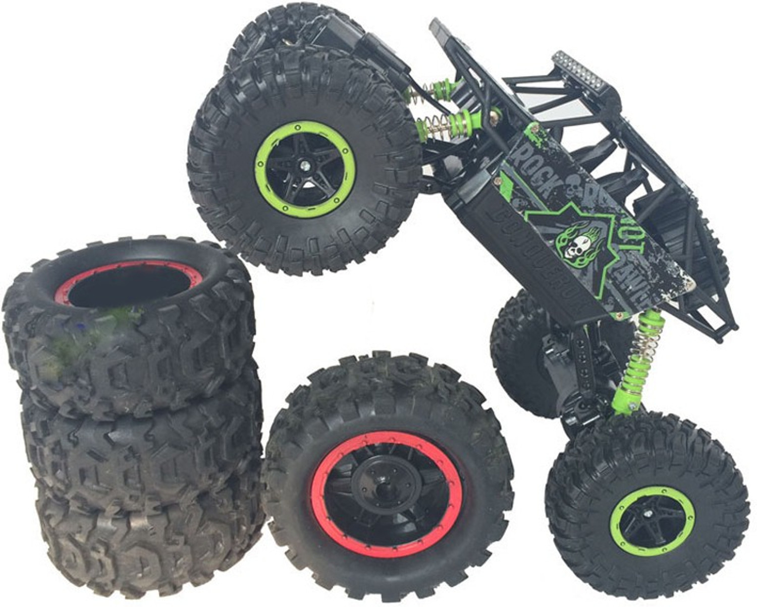 Image of OM 1:18 Scale RC Mini Rock Crawler Car