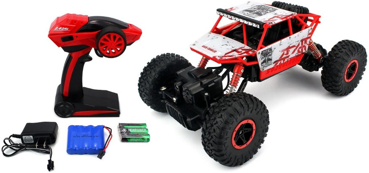 Image of The Flyer's Bay ROCK CRAWLER 1:18 Scale 4WD RALLY CAR - The Mean Machine