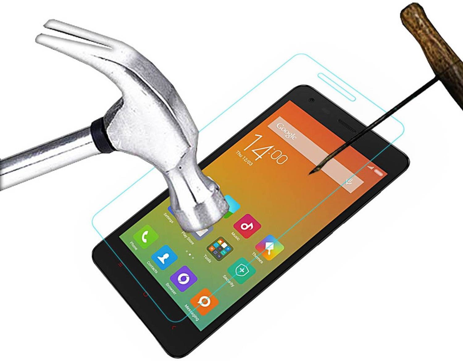 ACM Tempered Glass Guard for Mi Redmi 2 Prime