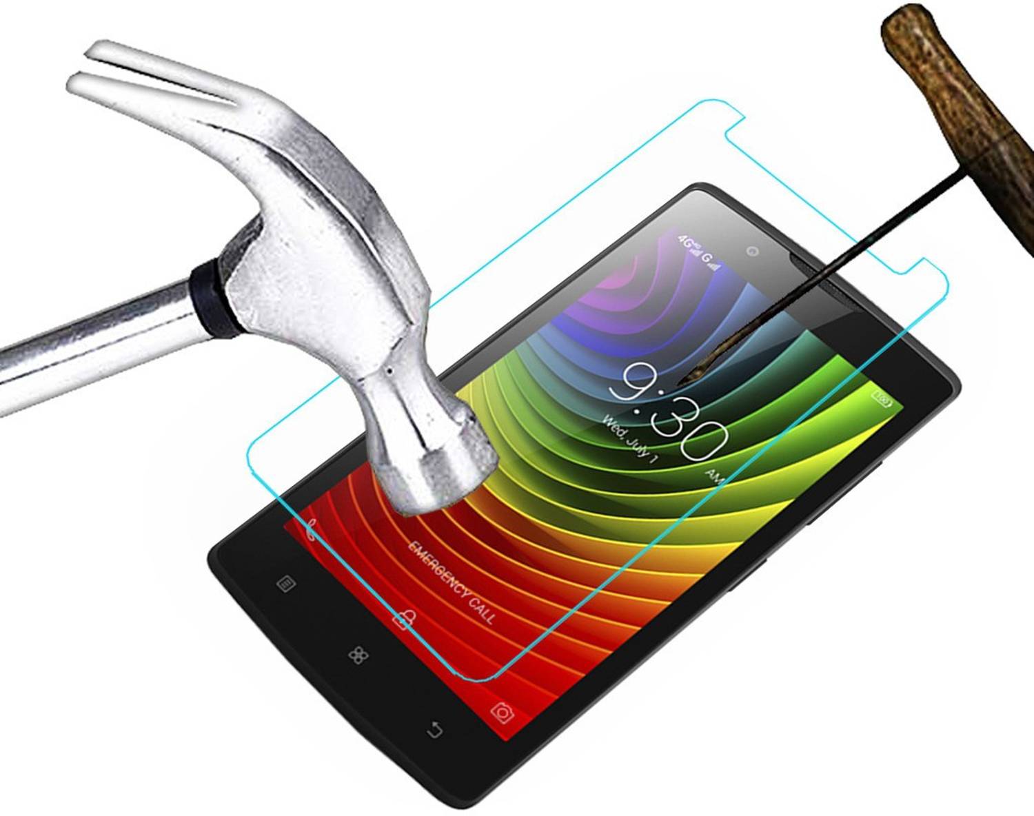 ACM Tempered Glass Guard for Lenovo A2010
