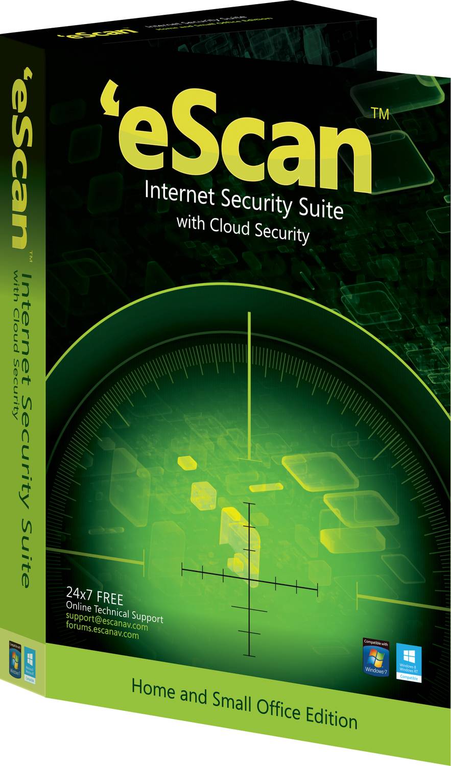 eScan Internet Security Suite with Cloud Security 1 PC 1 Year (Vo