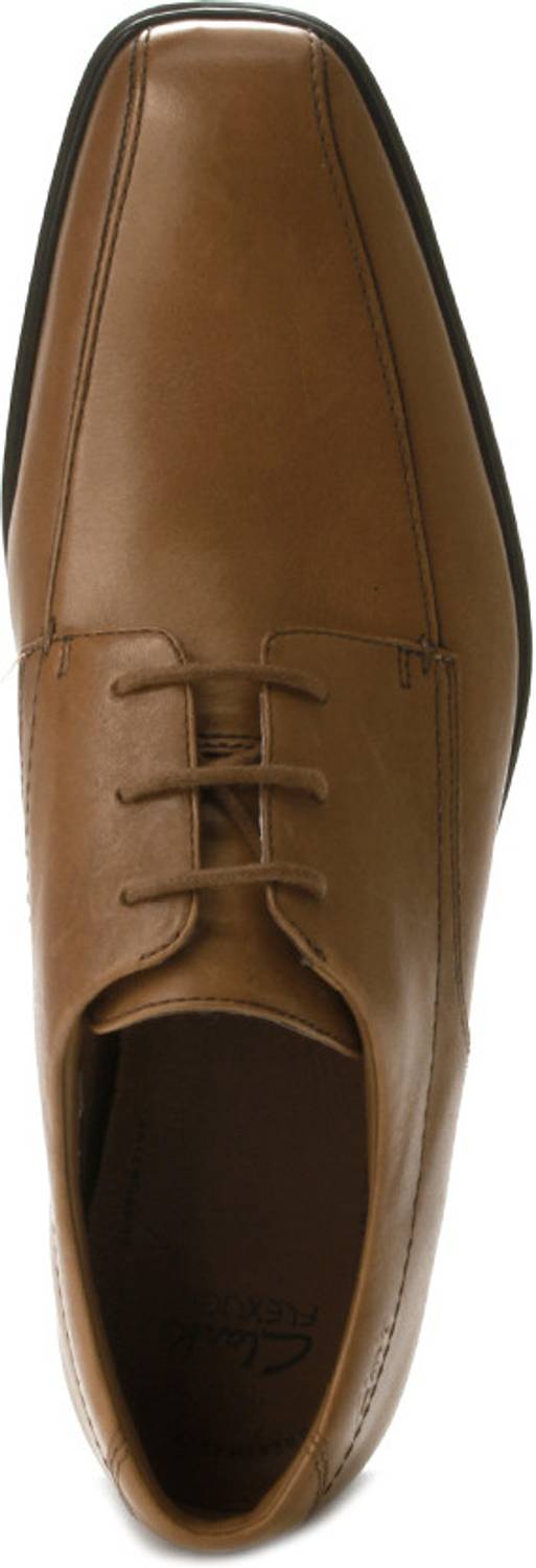 CLARKS Goya Band Genuine Leather Lace Up Shoes For Men - Buy Tan