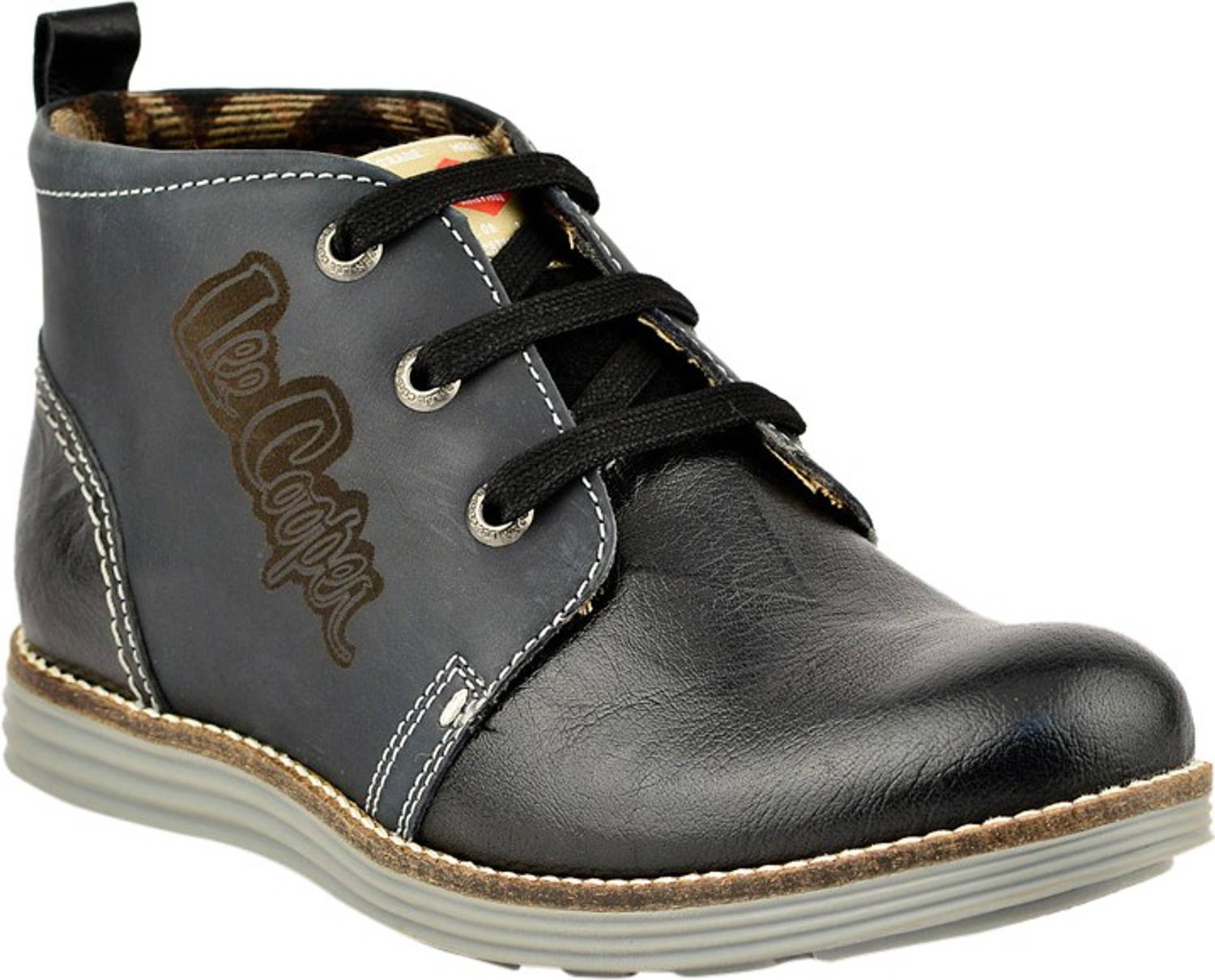 LEE COOPER Men Boots For Men (Black , 9 UK/India)