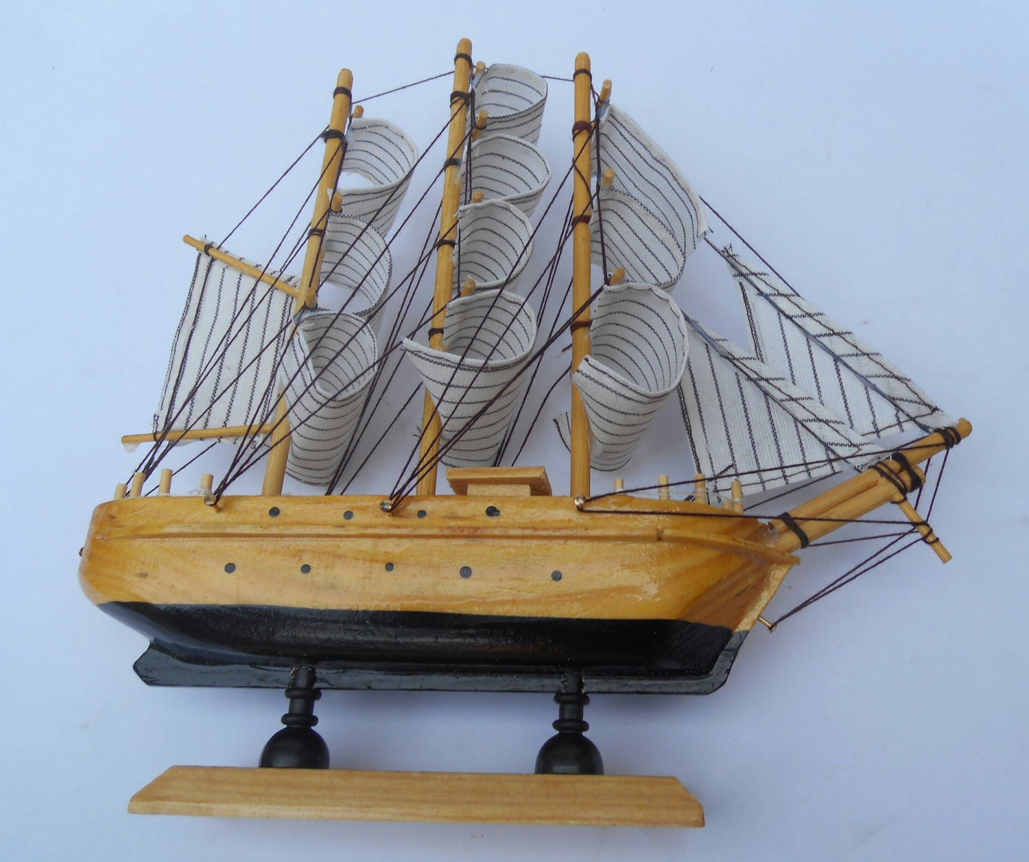 Image of Handicraft Hand Crafted Sailing Ship Decorative Showpiece - 24 cm