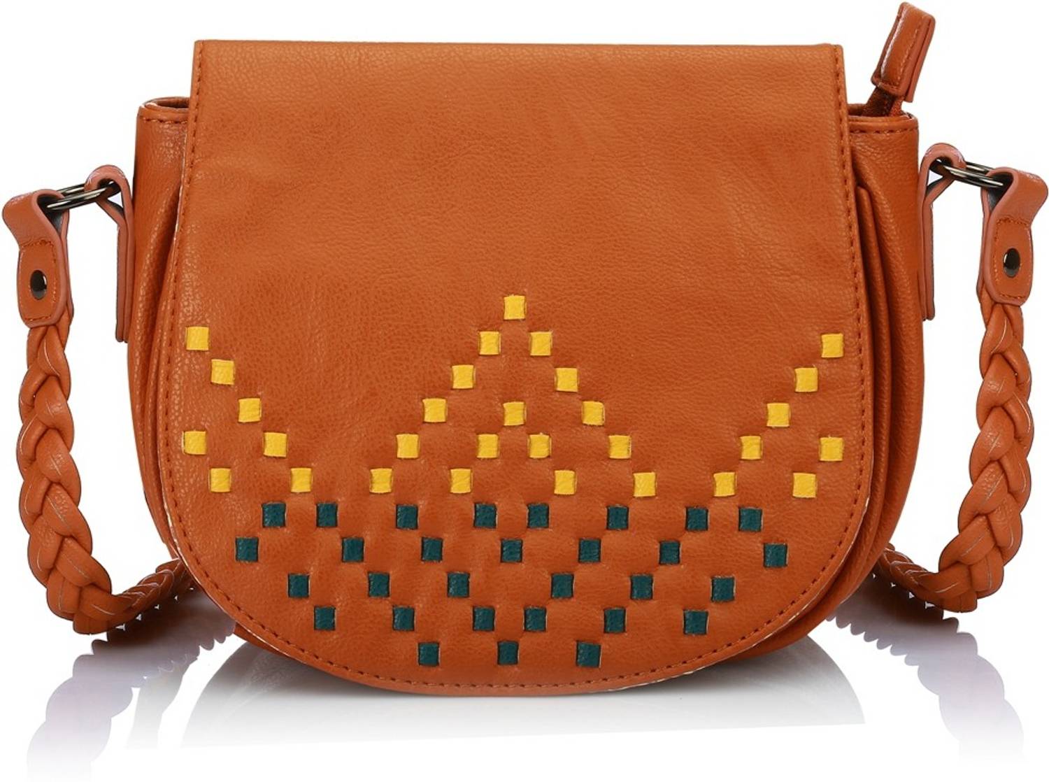 Caprese Brown Sling Bag Rhea Sling Small Tan