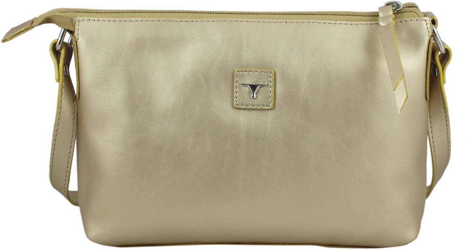 BULCHEE Gold Sling Bag Women Sling Bag