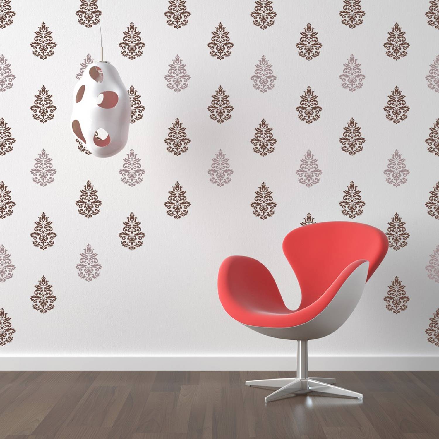 Arhat Stencils ASR-E59 GLOSSY PVC (Wall Décor & Art) Stencil