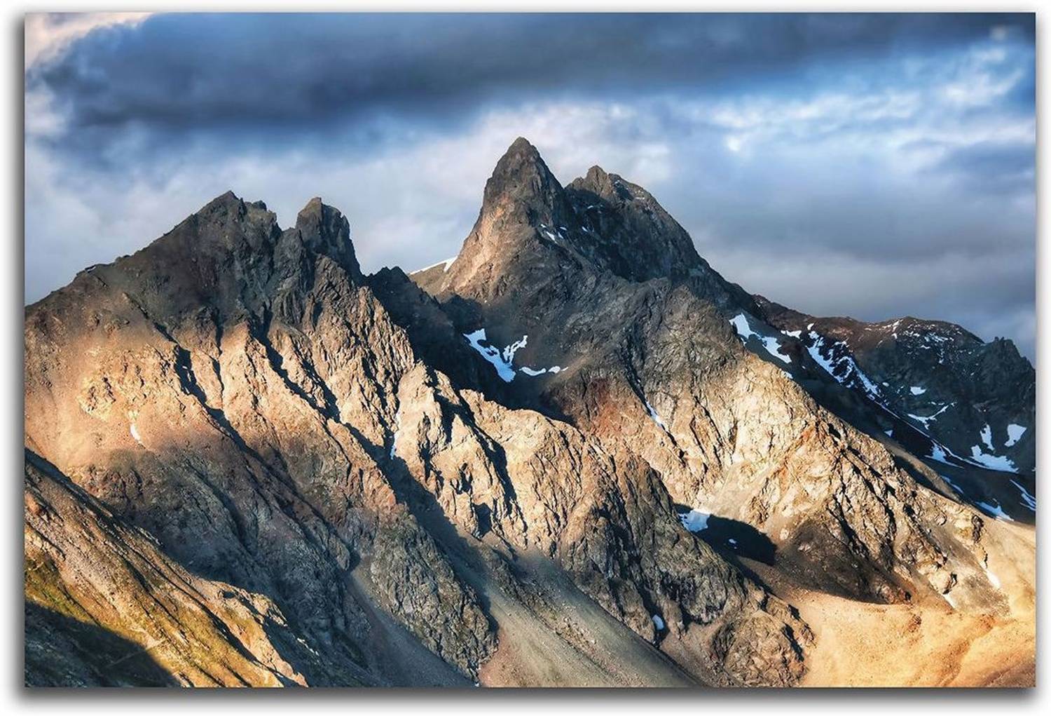Artifa 40 cm Alps Mountain Amazing Wall/Door Sticker Self Adhesive Sticker
