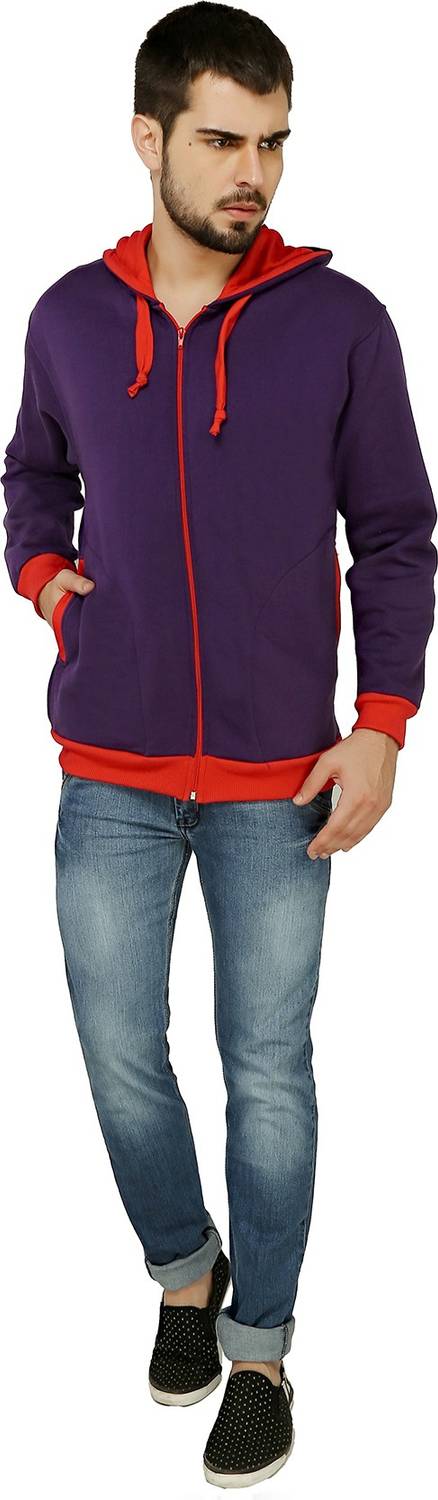 Ashdan Full Sleeve Solid Men Sweatshirt