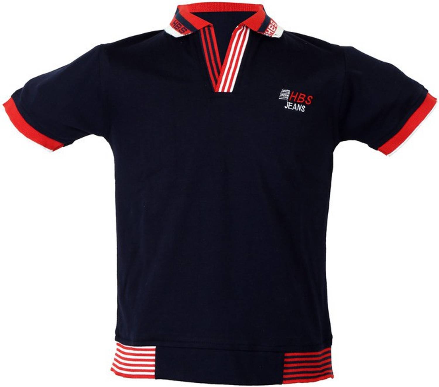 AWACK Boys Solid Cotton Blend Slim T Shirt