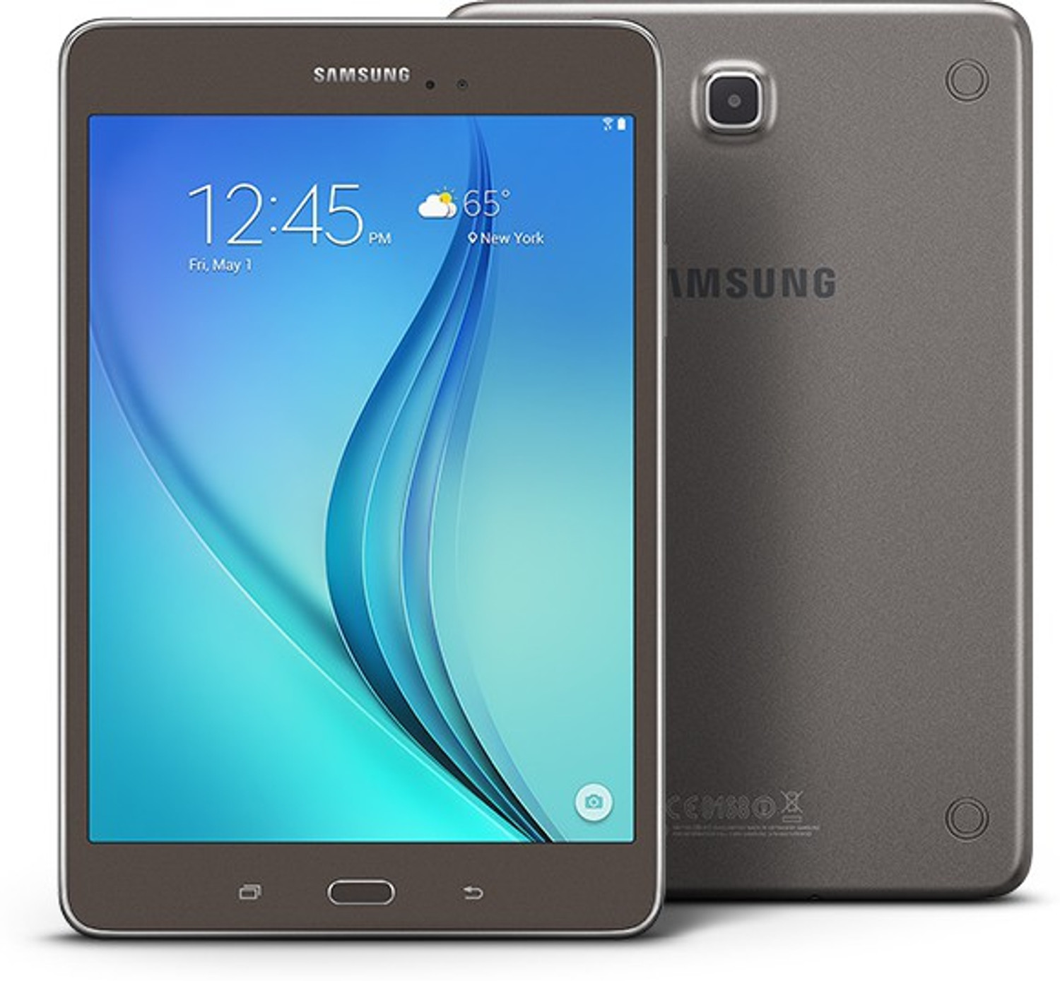 Image of Samsung Galaxy Tab A T355Y 2 GB RAM 16 GB ROM 8 inch with 4G Tablet (Smoky Titanium)