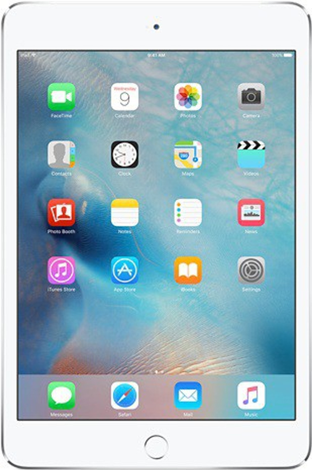 Image of Apple iPad mini 4 2 GB RAM 128 GB ROM 7.9 inch with Wi-Fi Only (Silver)
