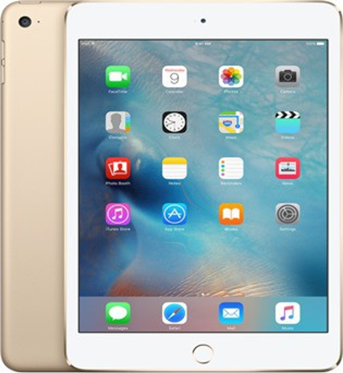 Image of Apple iPad mini 4 2 GB RAM 128 GB ROM 7.9 inch with Wi-Fi Only (Gold)