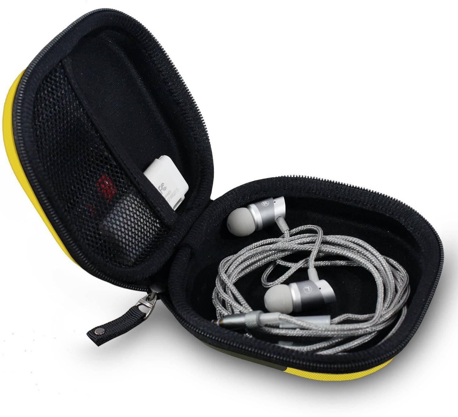 Portable Headphone Storage Case - Mini Zippered Earphones Carrying Case, - Shop Now! from Other Home Storage & Organization - price 5.29
