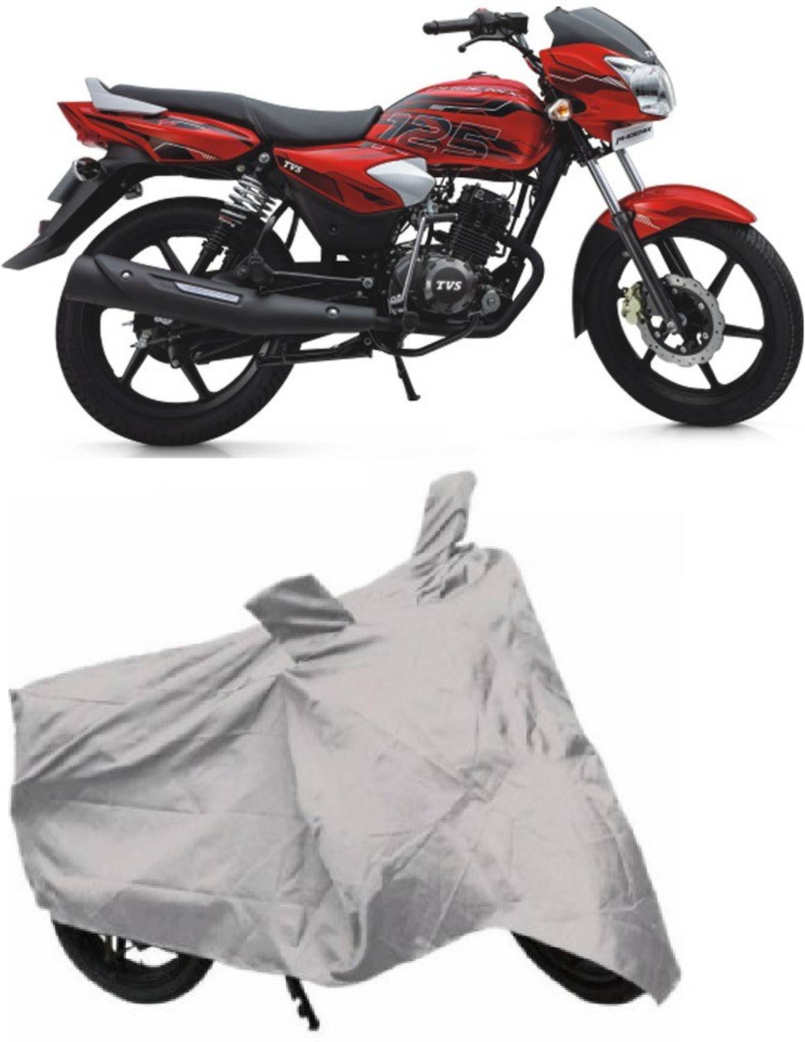 AUTOKIT Two Wheeler Cover for TVS