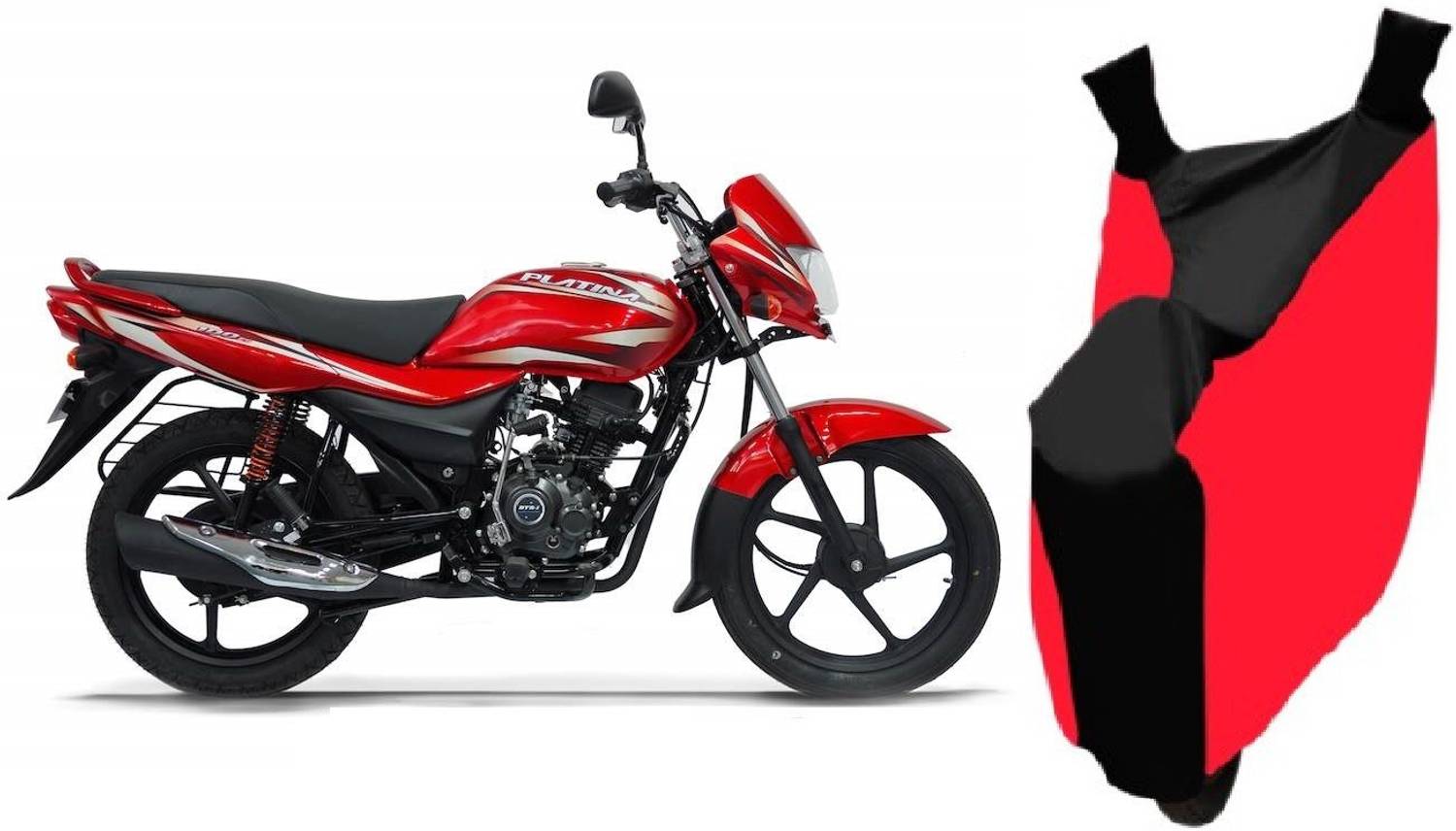 Bristle Two Wheeler Cover for Bajaj