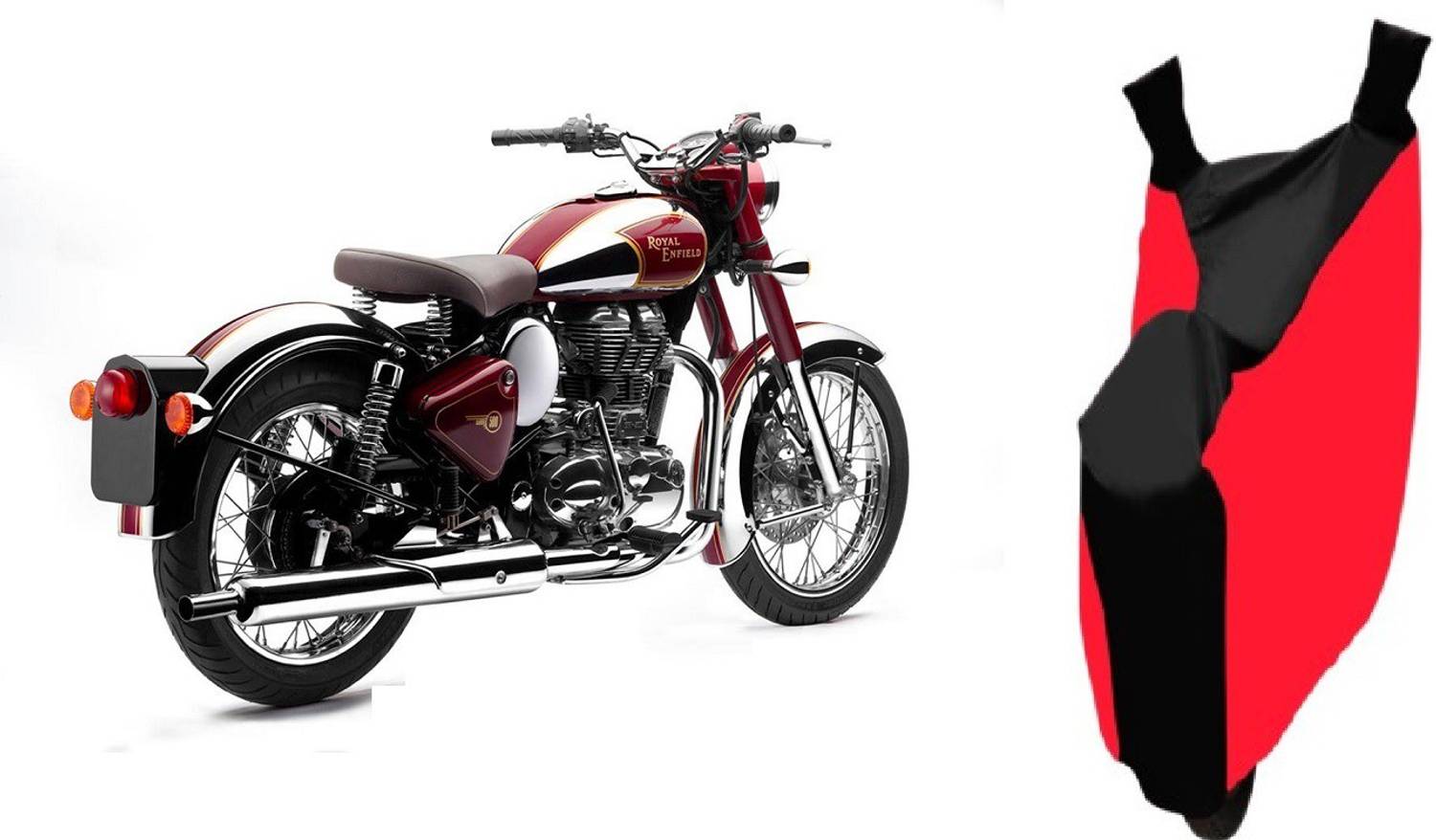 Bristle Two Wheeler Cover for Royal Enfield