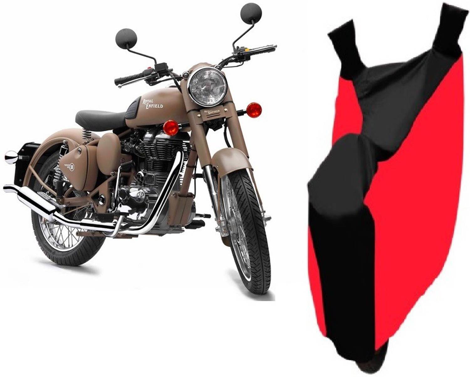 BrandTrendz Two Wheeler Cover for Royal Enfield