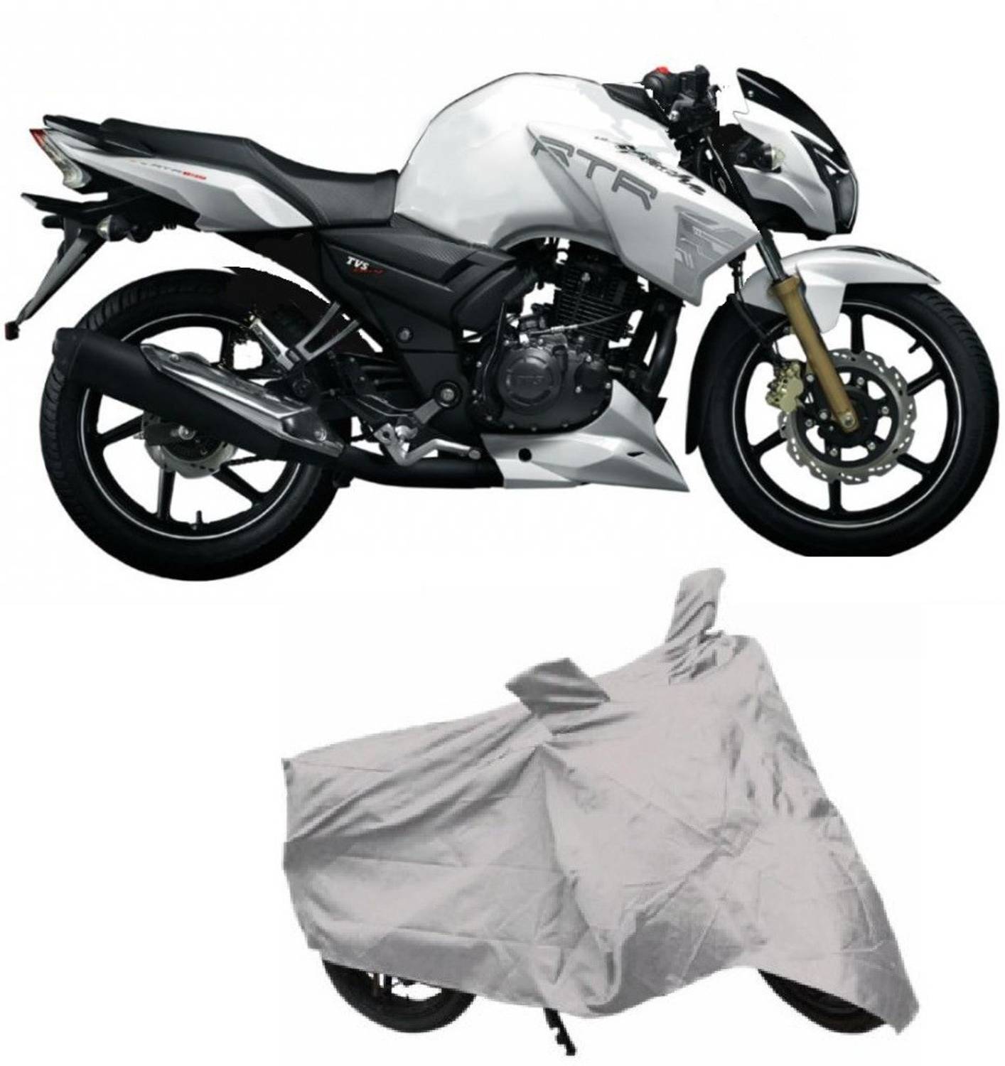 ACCESSOREEZ Two Wheeler Cover for TVS